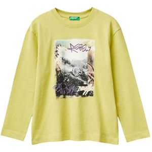 United Colors of Benetton T-shirt M/L, Groen, 140