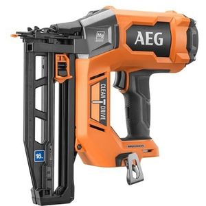 AEG - Borstelloze draadloze finisher [PRO18V] 16 Ga - Burst of Sequential Mode - 2,9Kg - Lengte nagels 25 tot 65mm - Geleverd in een doos (zonder batterij)