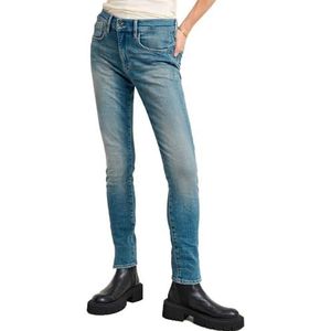 Stretchbroeken - Effen - Denim - Light Washed - Skinny Pasvorm