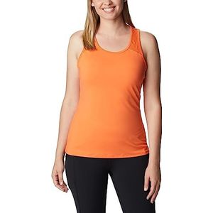 Columbia Peak to Point T-shirt voor dames, zonsondergang oranje, XL, Zonsondergang Oranje, XL