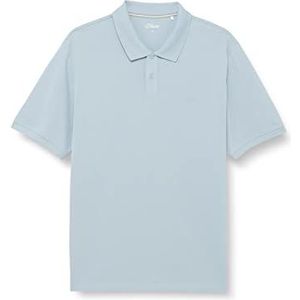 s.Oliver Big Size Poloshirt voor heren, korte mouwen, blauw, maat XXL, blauw, XXL