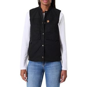 FJALLRAVEN 87175-550 Singi Padded Vest W Sportvest Dames Zwart Maat XXS