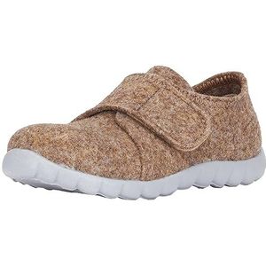 Superfit Happy pantoffels voor jongens, beige 4000, 19 EU