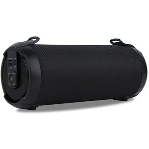 NGS Roller Tempo Black - Portable Speaker Compatible with Bluetooth 5.0 Technology and TWS (USB/SD/AUX IN). Colour Black