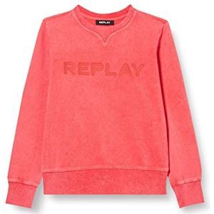 Replay SB2052.051.23291M Sweatshirt, 555 POPPY RED, 6A