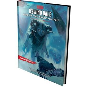 Dungeons & Dragons D&D RPG ICE WIND DALE RIME OF THE FROST MAIDEN HC: Rime of the Frostmaiden D&d avonturenboek: Rime of the Frostmaiden D&d Adventure Book