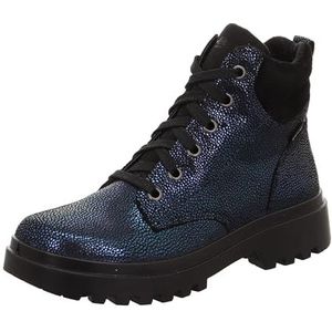 Superfit Mädchen ABBY leicht gefütterte Gore-Tex Stiefel, SCHWARZ/BLAU 0030