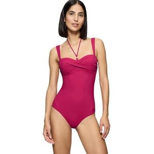 Triumph Badpak Summer Twist - Berry - Zacht Materiaal - Sneldrogend