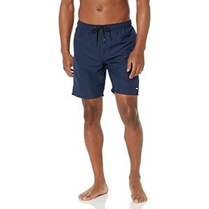 Neff Heren Daily 19 Swim Short Trunks, Marineblauw, Klein, marineblauw, S