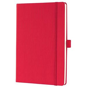 SIGEL CO654 notitieboek, ca. A5, geruit, hardcover, rood, 194 pagina's, Conceptum - meer kleuren