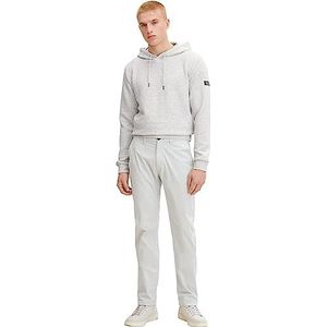 TOM TAILOR Uomini Travis Regular Chino broek 1032865, 29767 - Rough Grey, 33W / 34L