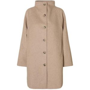 SELECTED - SLFVINNI - Tussenmantel - Crème