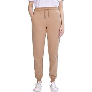 M17 Dames Dames Dames Gerecycled Meisjes Slim Leg Jogging Bottoms Joggingbroek Broek Casual Joggers Broek Tracksuit Lounge Yoga Gym Pockets, Toffee Brown, L