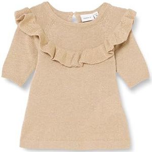 NBFRESINE LS Knit Dress, Oxford tang., 68 cm