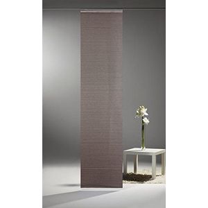 Startex Paneelgordijn, polyester, bruin, 260 x 60 cm