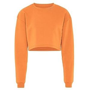 PLUMDALE Sweatshirt voor dames, abrikoos, XL