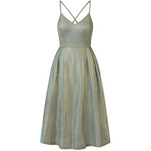 ApartFashion Jurk voor dames, Mint-goud, 36