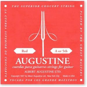 Augustine klassieke gitaarsnaren Classic - Red Label medium tension A5w medium .035""/0,89mm