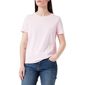 Vero Moda VMPAULA S/S T-shirt Noos, Parfait Pink, XL voor vrouwen