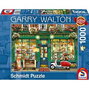 Schmidt Spiele 59605 Garry Walton, elektronicawinkel, puzzel van 1000 stukjes