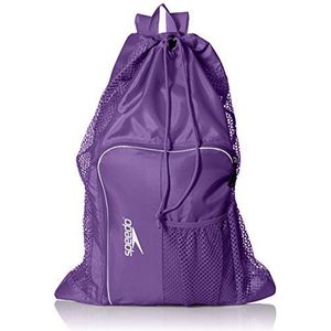 Speedo Unisex-Adult Deluxe Ventilator Mesh Equipment Bag, Prism Violet
