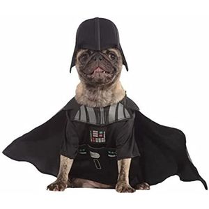 Rubie's officiële Star Wars Darth Vader hondenkostuum, zwart, maat S