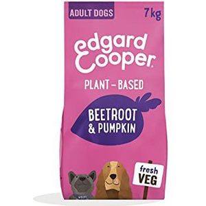 Edgard & Cooper Voeding voor volwassen honden, natuurlijk droogvoer, glutenvrij, veganistisch, 7 kg, bieten en pompoen, natuurlijk licht verteerbaar, gezonde voeding, smakelijk en evenwichtig