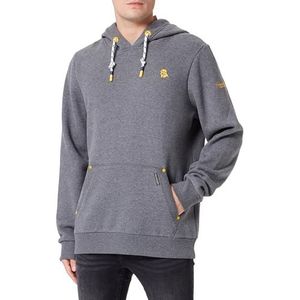 boundry Heren hoodie 36613735-BO02, grijs melange, XL, grijs melange, XL