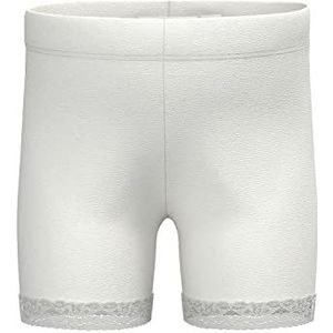 NAME IT meisjes leggings, wit (bright white), 98 cm