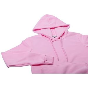 Hoona Modieuze Pullover Hoodie voor Dames Polyester ZOET ROZE Maat S, Schattig roze, S