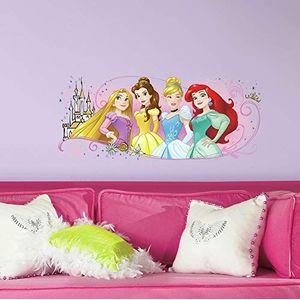 RoomMates Disney prinses vriendschap avonturen schil en stok gigantische muur afbeelding