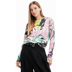 Desigual Damestrui_Christian-lacroi sweater, zwart, M