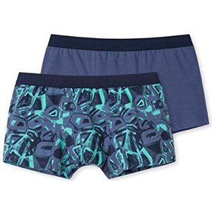 Uncover by Schiesser heren retroshorts trunk shorts, set van 2