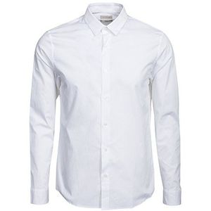 Calvin Klein Jeans Wilbert Shirt, L/S - businesshemd - normale maat - klassieke kraag - lange mouwen - heren - wit - 41