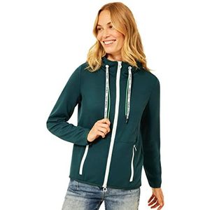 Cecil Dames B253410 Athleisure Sweatjack, Ponderosa Pine Green, S