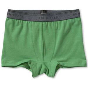 Schiesser Hipshorts voor jongens, groen (700-groen), 152 cm