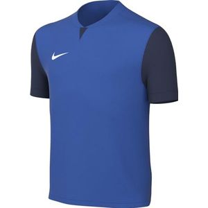 Nike - Dri-Fit Trophy V - Trainingsshirt - Blauw Donkerblauw Wit - Polyester