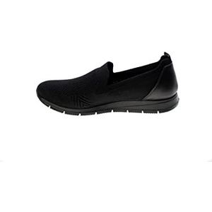 ENVAL SOFT D.Edith ENVAL, Mocassin voor dames, zwart, 38 EU, zwart.