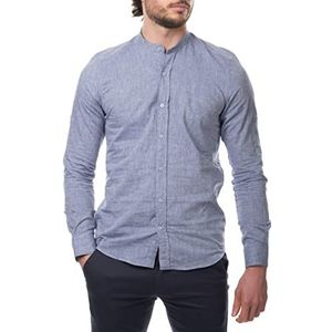HOPENLIFE Adam Indigo XXL overhemd voor heren