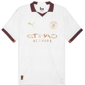Manchester City FC Unisex seizoen 2023/2024 officieel weg authentiek T-shirt