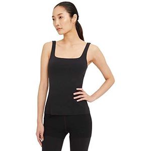 Nike Dames The Yoga Luxe Tank Vest, zwart/(dark smoke grey), XS