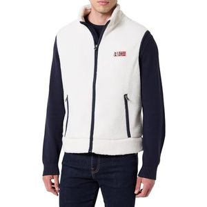 NAPAPIJRI Treser Sweater Vest voor heren, Wit, S