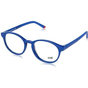 WEB Uniseks bril, glanzend blauw, 45