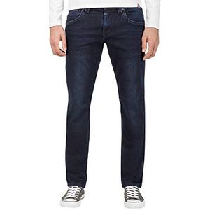 Timezone Eduardotz Slim Jeans voor heren, blauw (Black Blue Wash 3299), 33W x 36L
