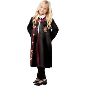 Rubie's Officieel Harry Potter Griffoendor Gedrukt Gewaad Kostuum, Kindermaat Grote Leeftijd 7-8 Jaar