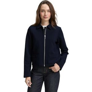 Tom Tailor - Blazerjack - Katoenmix - Regular Fit - Effen - Platte Kraag