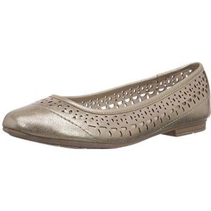 Softline 22165 dames gesloten ballerina's, Gold Old Gold 969, 37 EU Breed