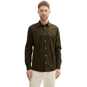 Tom Tailor - Overhemd - Heren - Lange Mouwen - Optimale Pasvorm