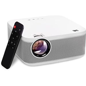 KODAK FLIK X10 Full HD Multimedia Projector | Mini Portable Compact Home Theater System with Remote Control, Native 1080p Video Projection & HDMI Cable