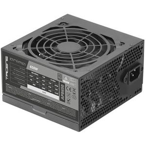 Tacens Anima APB650, PC ATX Voeding 650W, 80Plus Bronze Certificaat, 85% Efficiëntie, SMD en DC-DC Technologieën, Ultra-stille 12cm Ventilator, Extra Lange Platte Kabels, Zwart